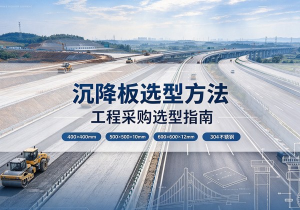 栖霞沉降板选择方法